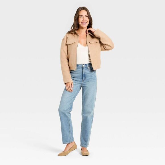 Women's Highest-Rise Vintage Straight Jeans - Univ Vintage Light Wash - Picture 3 of 3